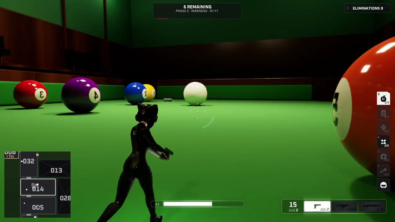 8 Pool — Actual gameplay · Development build