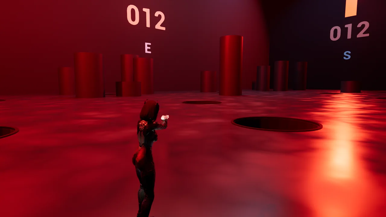 Pits and Pillars — Actual gameplay · Development build