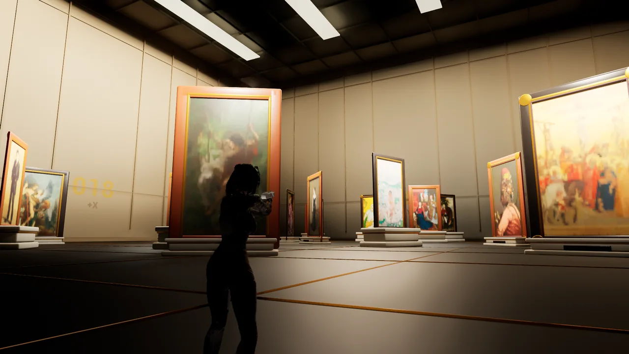 Gallery — Actual gameplay · Development build